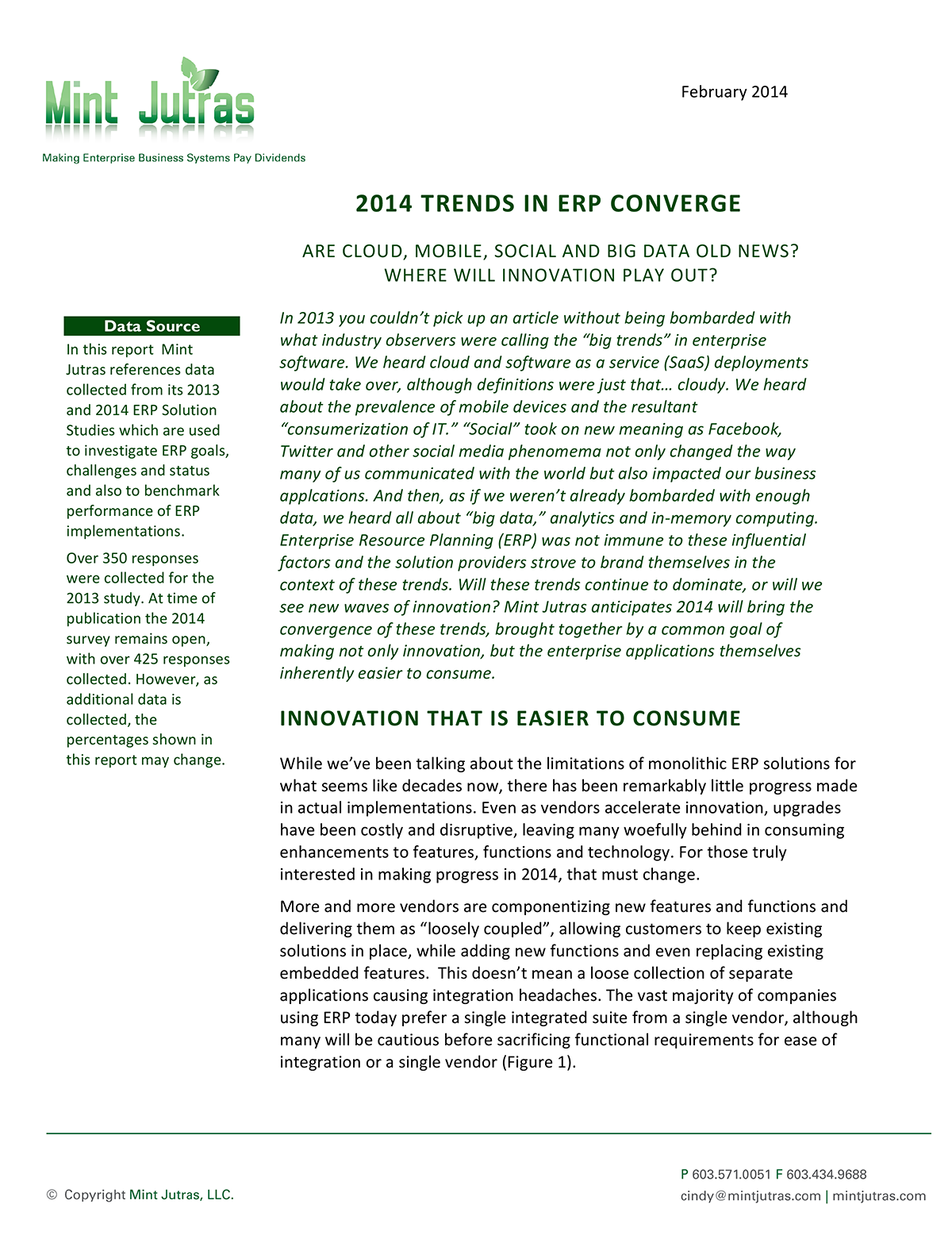 2014 Trends in ERP Converge