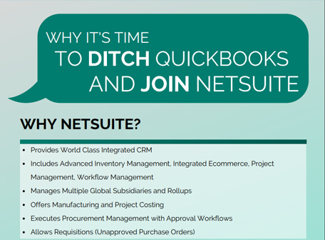 Why It's Time to Ditch Quickbooks and Join Netsuite